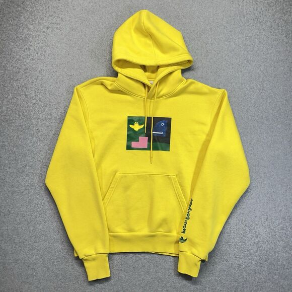 Adidas Marc Gonzales Shmoo Hoodie Men’s Small Yellow Skate Graphic - Picture 1 of 14